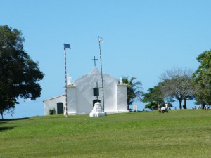 Trancoso church - the nearby city of Porto Seguro is where Europeans first landed in Brazil